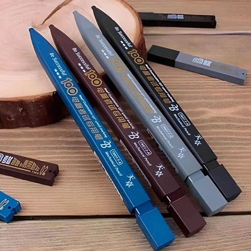 Staedtler Pencil Lumocolor - Ensemble de crayons mécaniques 2B, comprenant