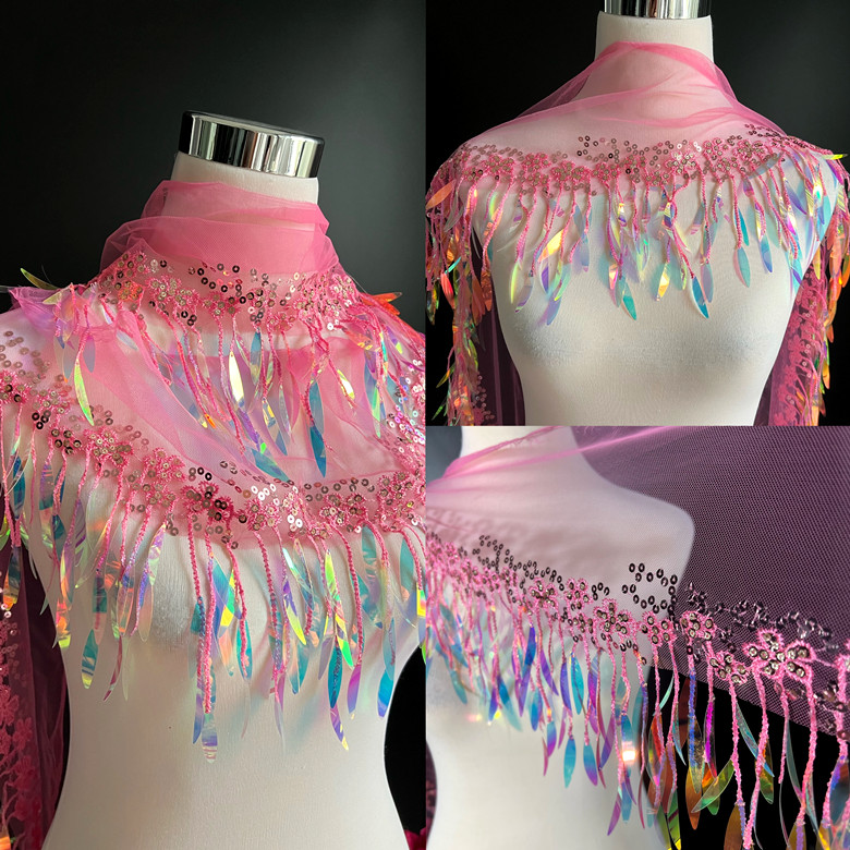 Fringe Ribbon Sewing - 2-10 Yards, Franges en maille de