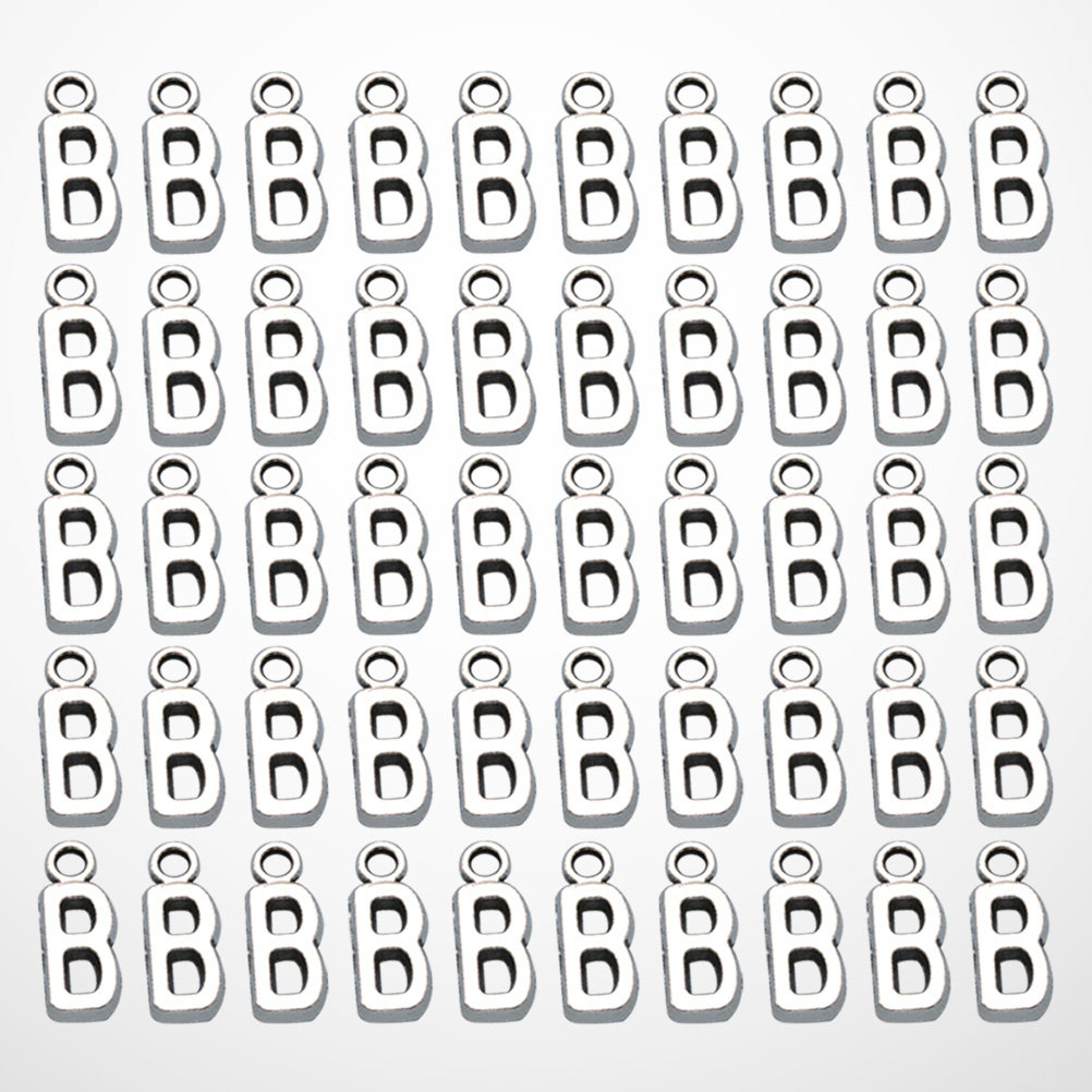 50 pièces de breloques alphabe - Embellish Craft avis et prix