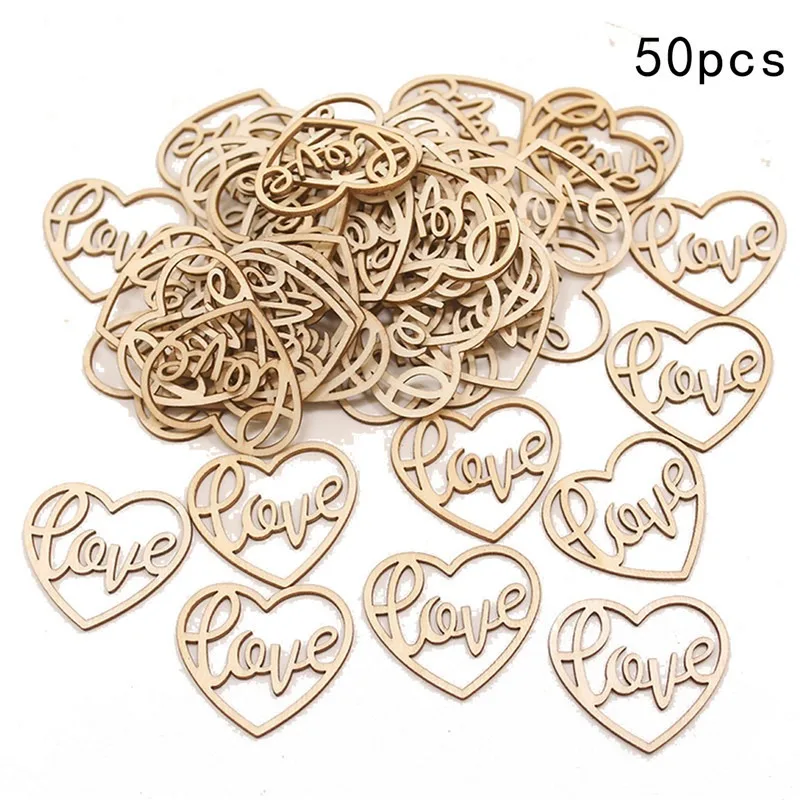 50 pièces d'ornements en bois  - Embellish Craft avis et prix