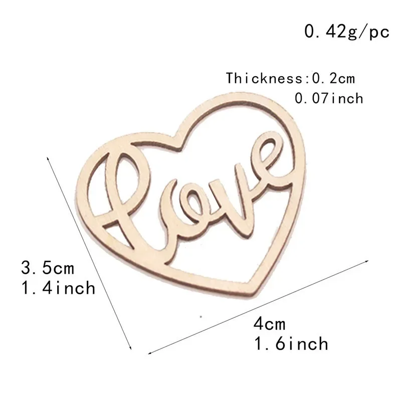 50 pièces d'ornements en bois  - Embellish Craft avis et prix