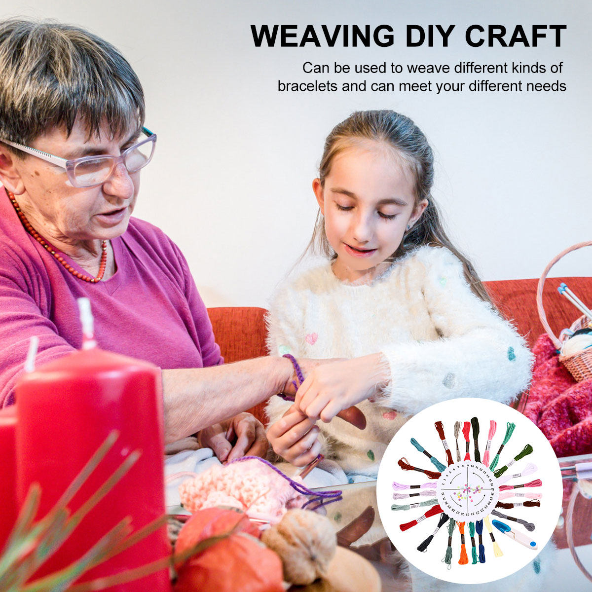 Kit de fabrication de bracelet - Embroidery Craft avis et prix