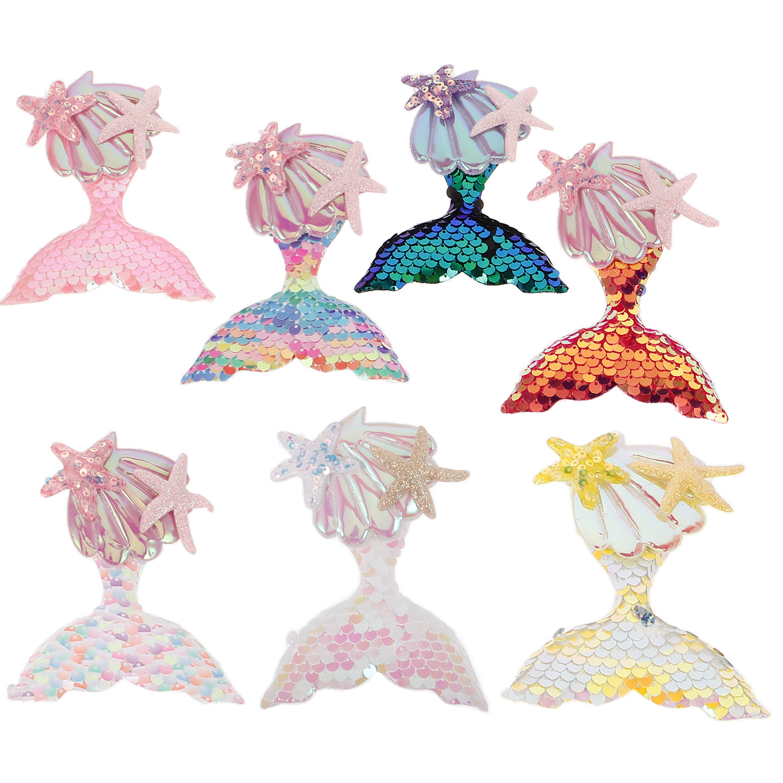 7 pièces d'écussons en tissu s - Embellish Craft avis et prix