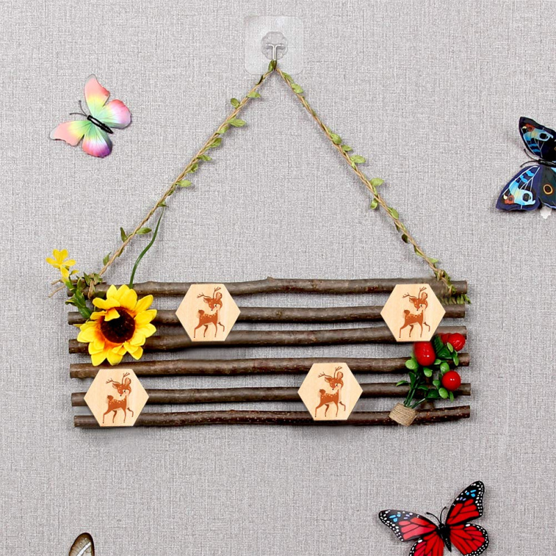 Disques hexagonaux en bois de  - Embellish Craft avis et prix