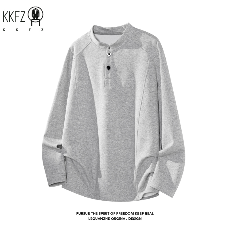 Pull Henley à manches raglan p - Embellish Knit avis et prix