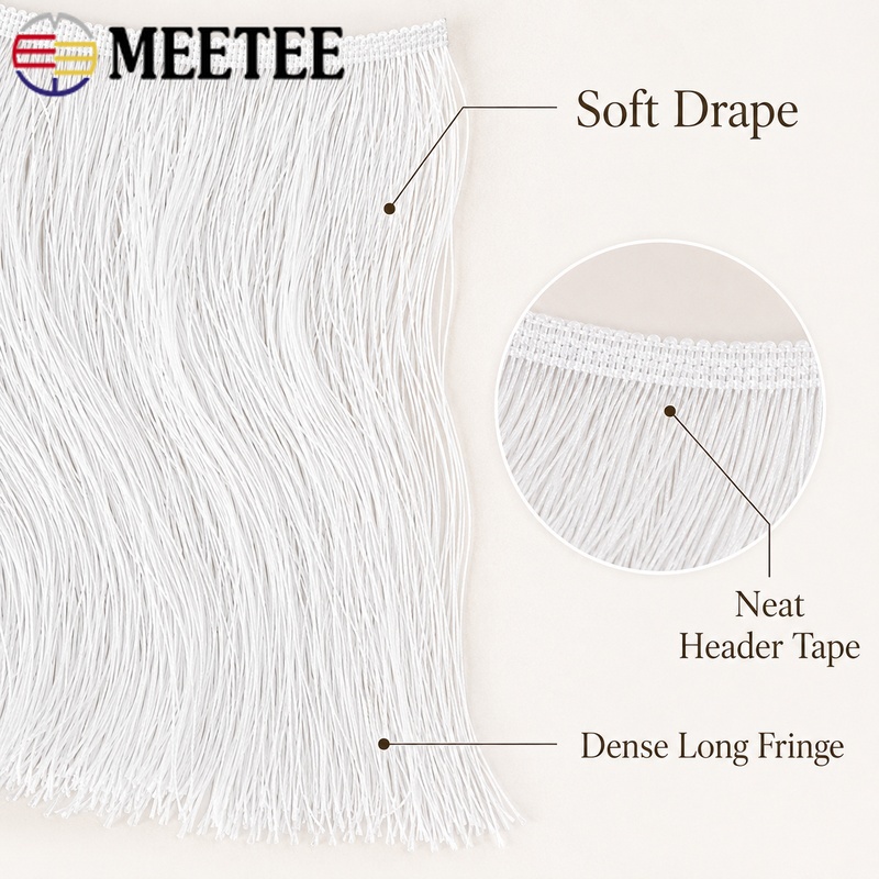 Ruban à franges en polyester d - Fringe Ribbon Sewing avis et prix