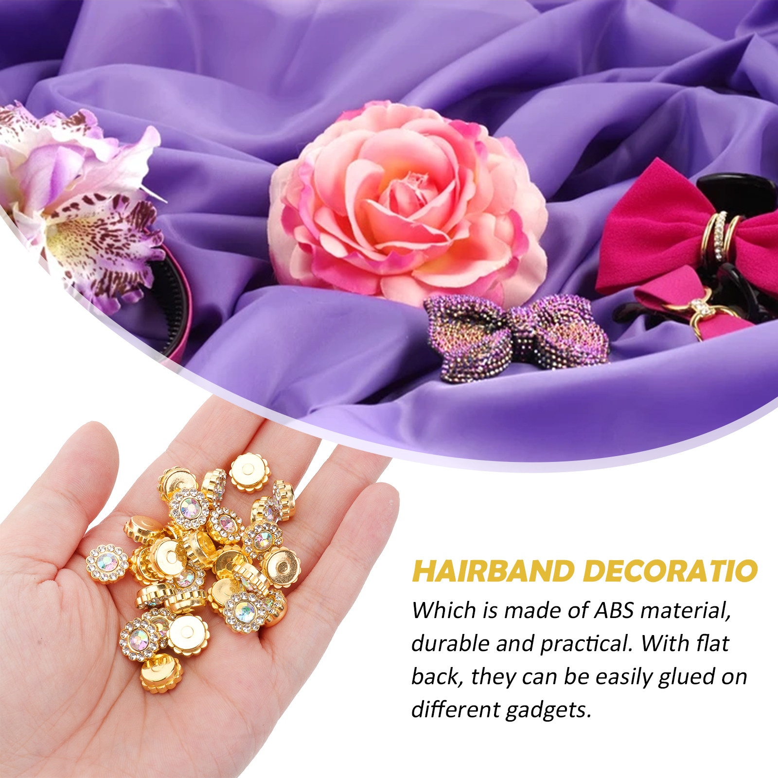 50 pièces, accessoires en form - Embellishment Glue Craft avis et prix