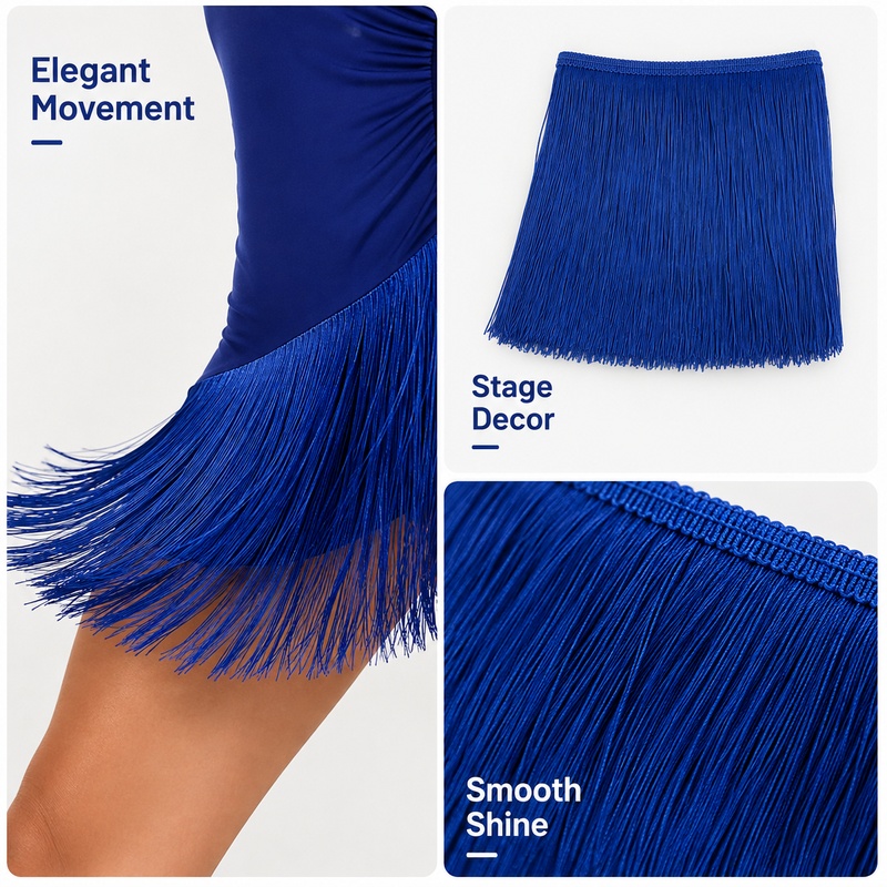 Frange de 2/5/9 mètres, 50 cm, - Fringe Ribbon Sewing avis et prix
